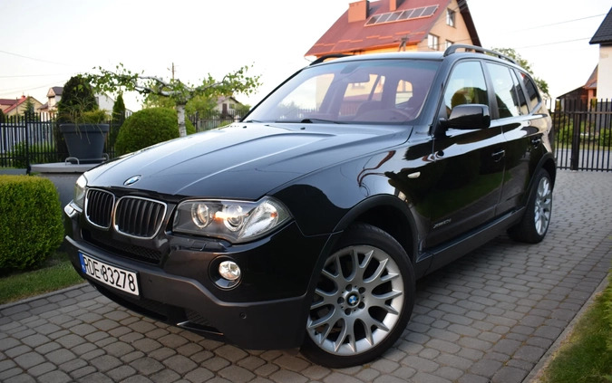 BMW X3 cena 35500 przebieg: 220000, rok produkcji 2009 z Dębica małe 704